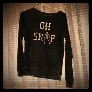 Oh Snap! Skeleton Long Sleeve Tee